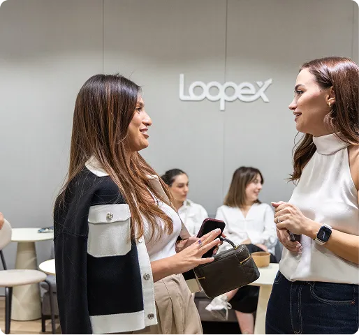 Loopex team member at work